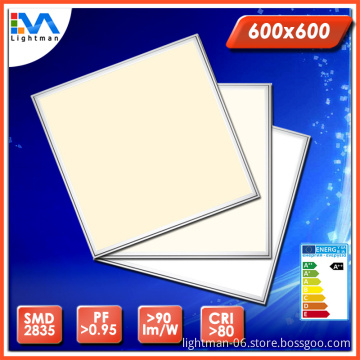 No glare design UGR<19 36W acrylic light guide panel 600x600